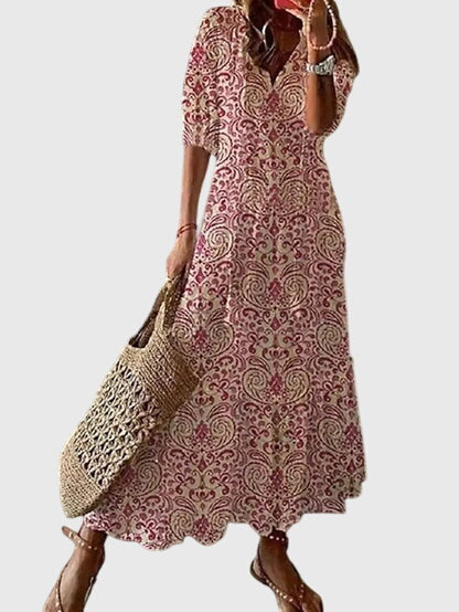 Amalia™ | Ρετρό bohemian καλοκαιρινό φόρεμα