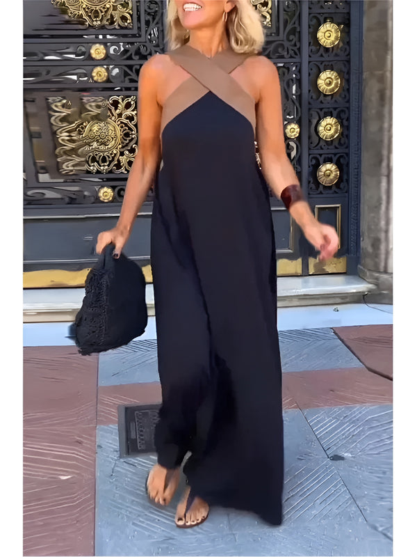 Delphine™ - Elegante abito con scollo incrociato