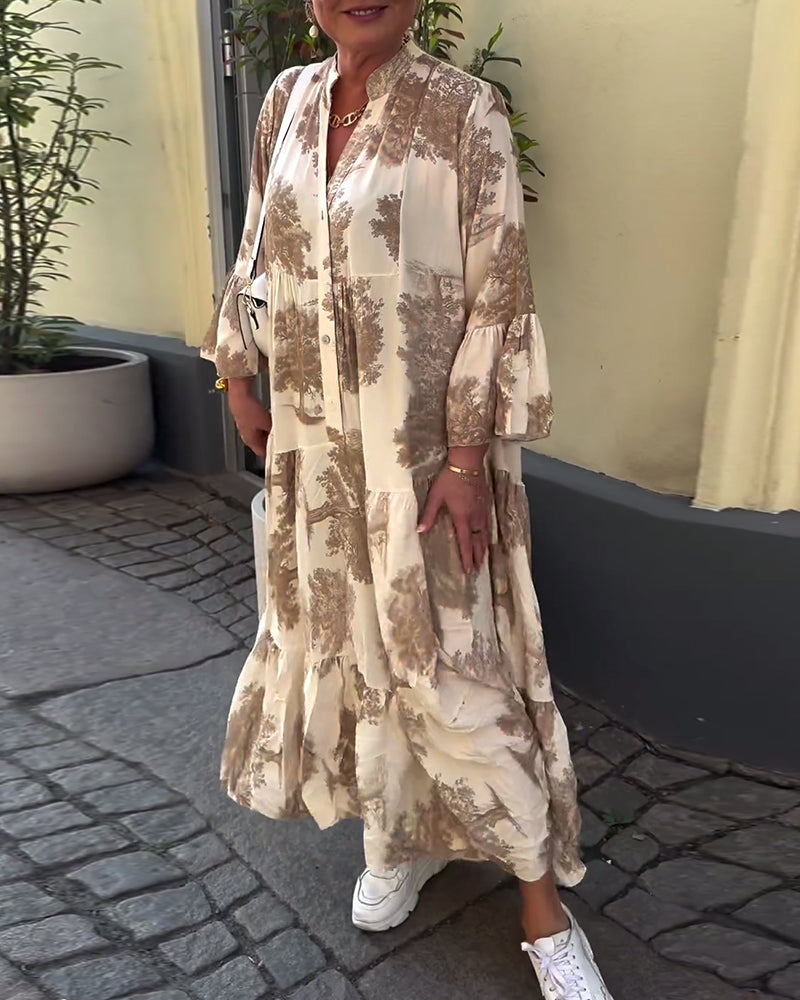 Diana™ - Mukava tilkkutyylinen maksimekko