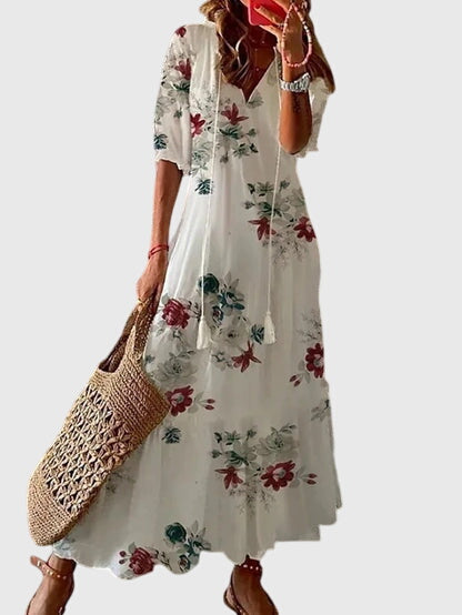 Amalia™ | Ρετρό bohemian καλοκαιρινό φόρεμα
