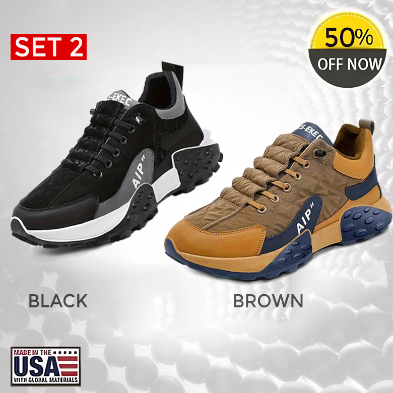 Giovanni - Zapatillas deportivas ortopédicas y cómodas para hombre