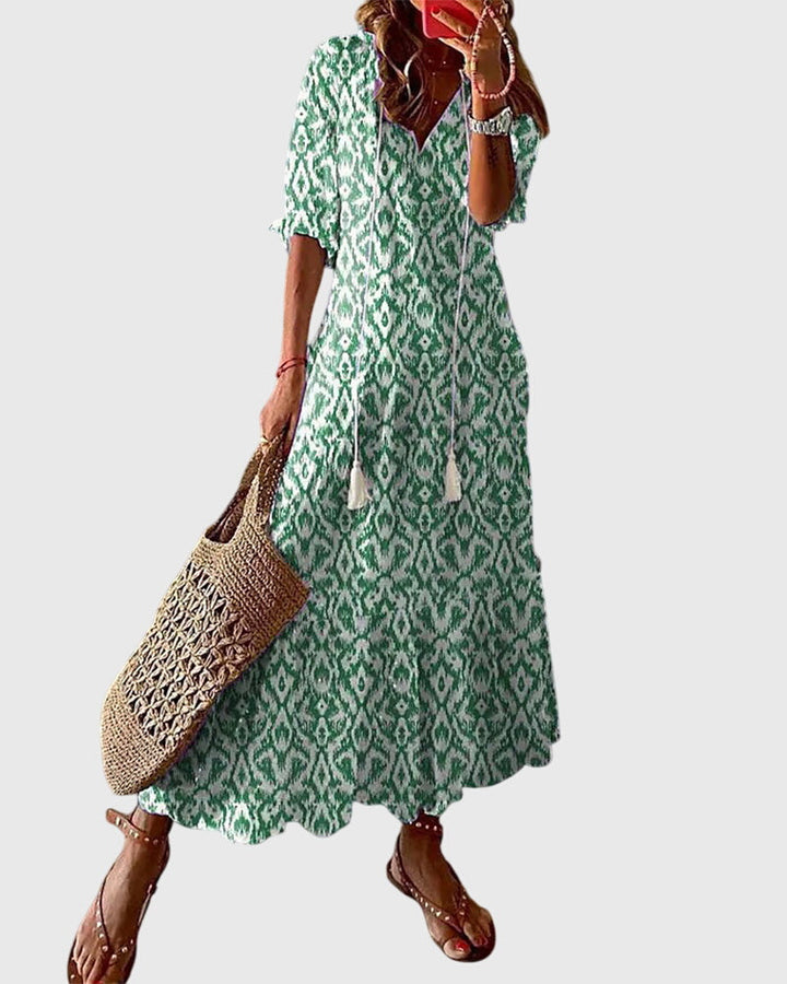 Amalia™ | Ρετρό bohemian καλοκαιρινό φόρεμα
