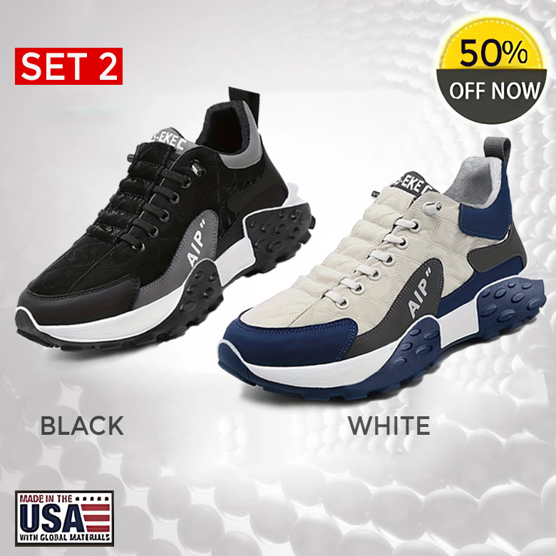 Giovanni - Zapatillas deportivas ortopédicas y cómodas para hombre