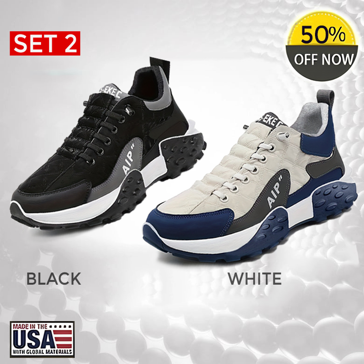 Giovanni - Zapatillas deportivas ortopédicas y cómodas para hombre