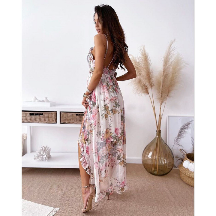 Elegante vestido vaporoso