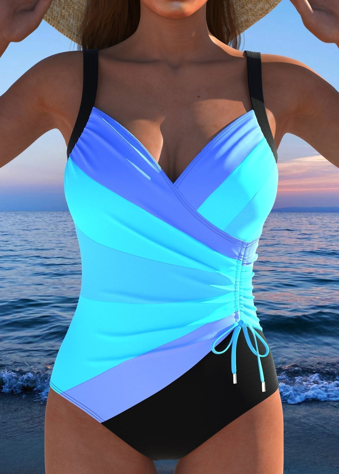 Éloria – Fato de banho elegante com padrão colorido
