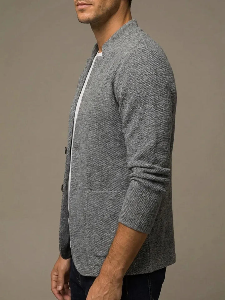 LAURENT MONACO | COLETE DE MALHA COM TEXTURA PARA HOMEM