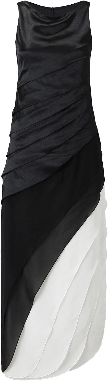 Ärmelloses bodenlanges Kleid für Damen