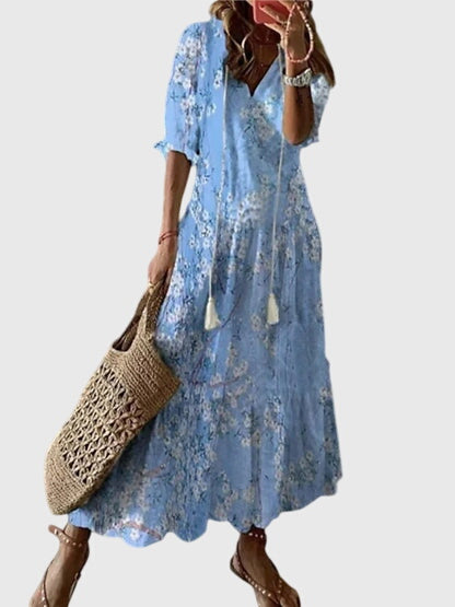 Amalia™ | Ρετρό bohemian καλοκαιρινό φόρεμα