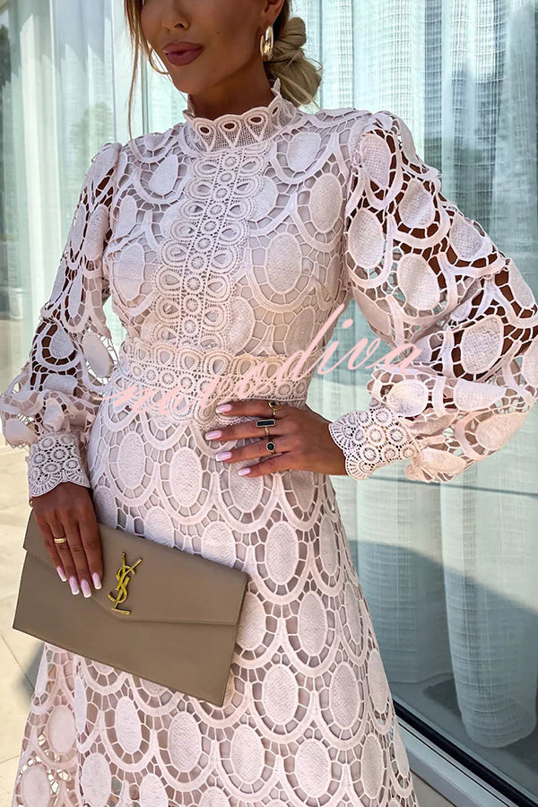 Noor - Abito romantico in pizzo