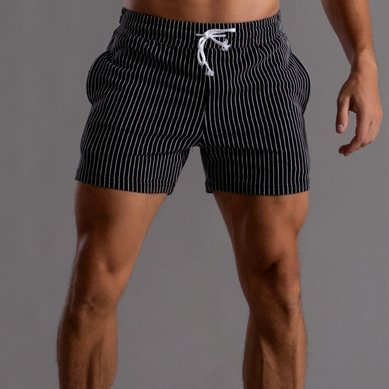 Orion - Gestreifte Shorts
