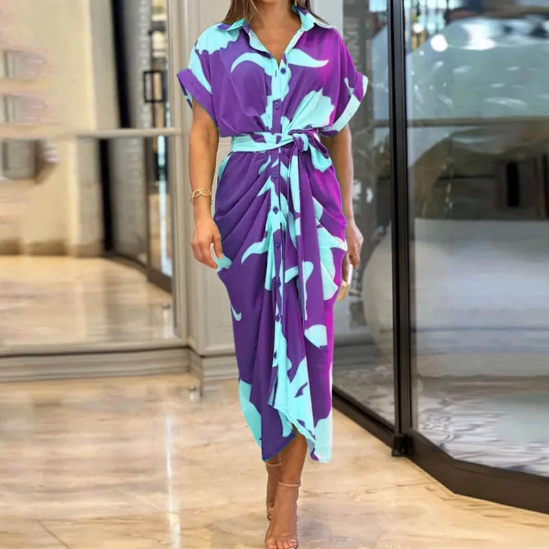 Amalia | Luxuriöses Wickel-Maxikleid (Fast ausverkauft)