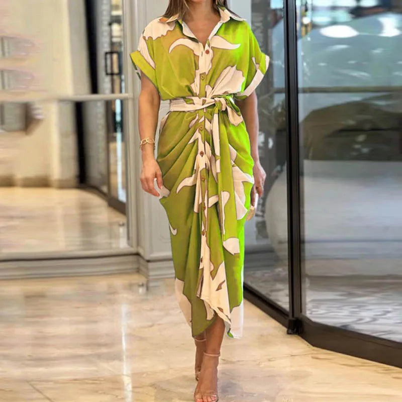 Amalia | Luxuriöses Wickel-Maxikleid (Fast ausverkauft)