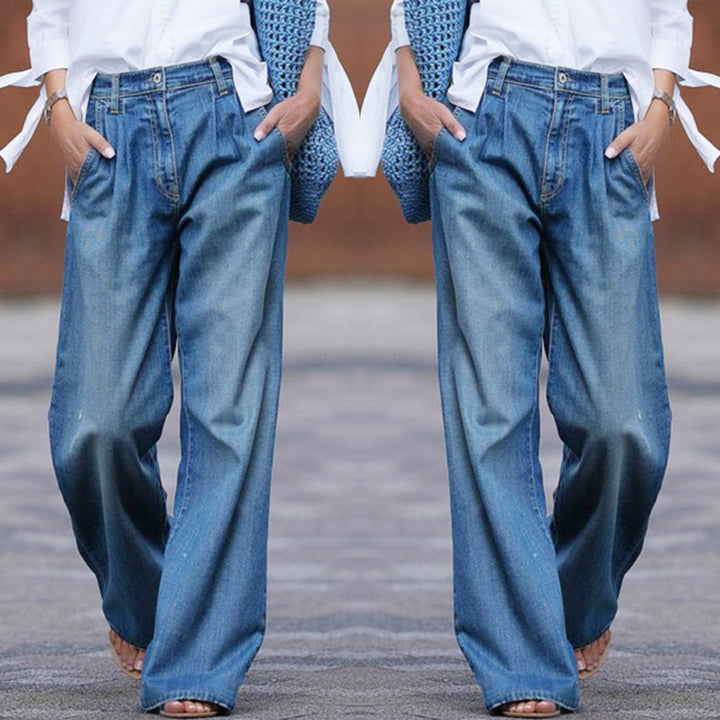 Braelyn™ - Vintage Wide-Leg Jeans