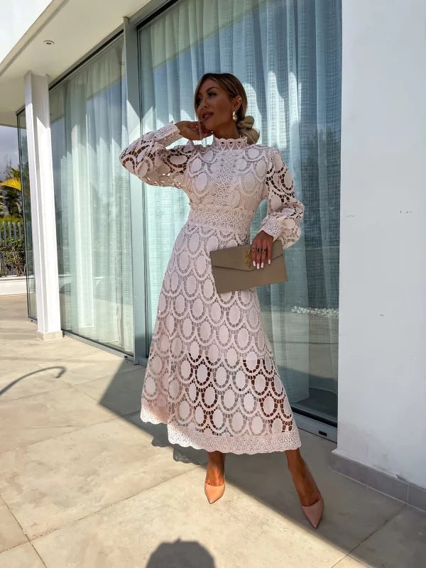 Noor - Abito romantico in pizzo