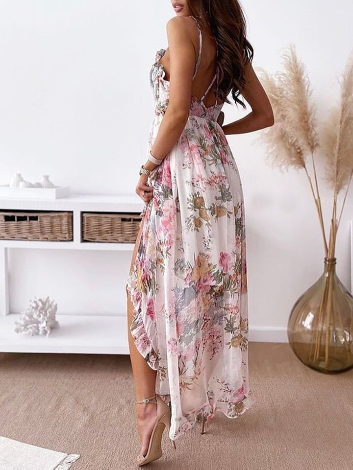 Elegante vestido vaporoso