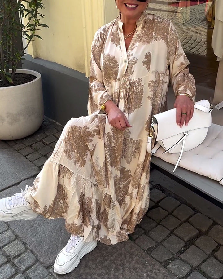 Diana™ - Mukava tilkkutyylinen maksimekko