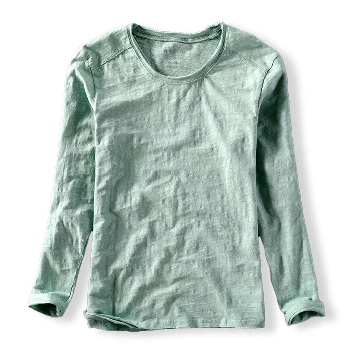 Giovanni | Herren Langarmshirt mit Rundhalsausschnitt