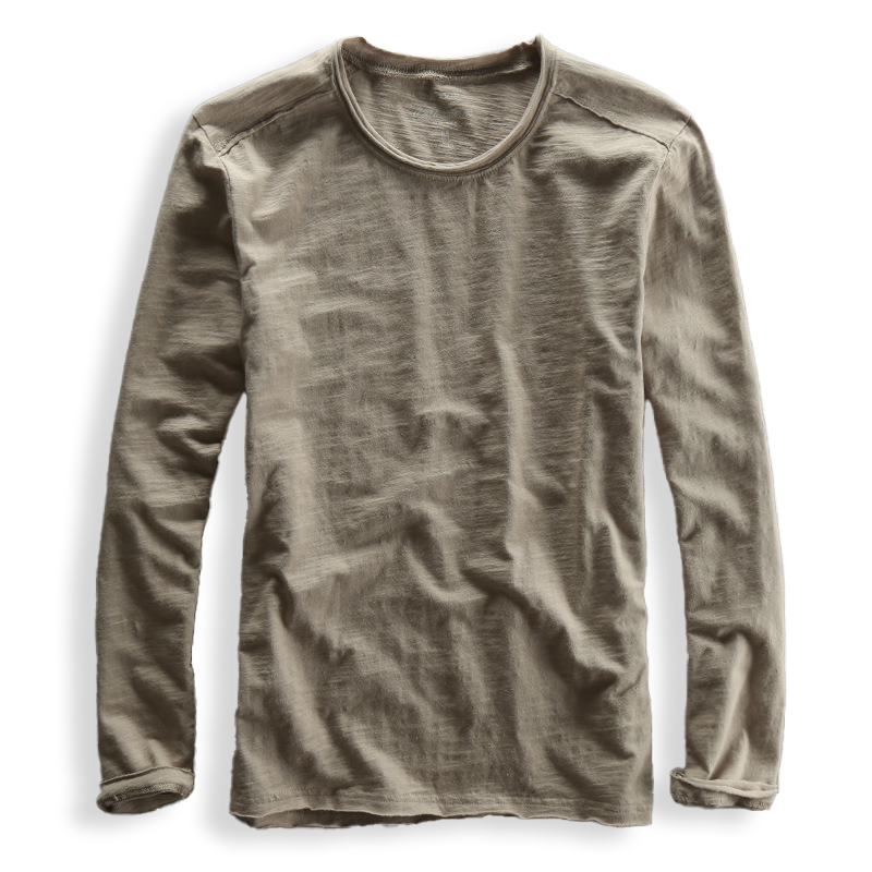Giovanni | Herren Langarmshirt mit Rundhalsausschnitt