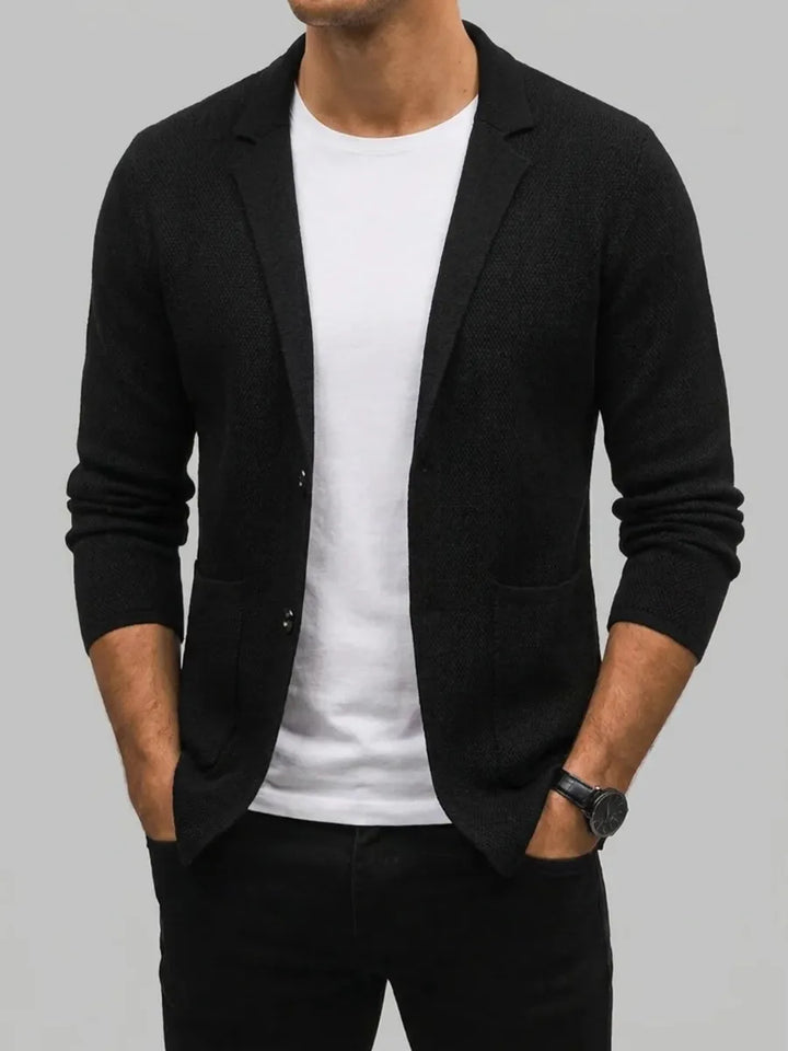LAURENT MONACO | COLETE DE MALHA COM TEXTURA PARA HOMEM