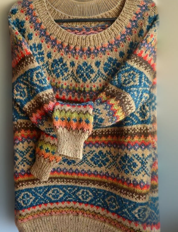 Clari | Modischer Strickpulli mit lockerer Passform