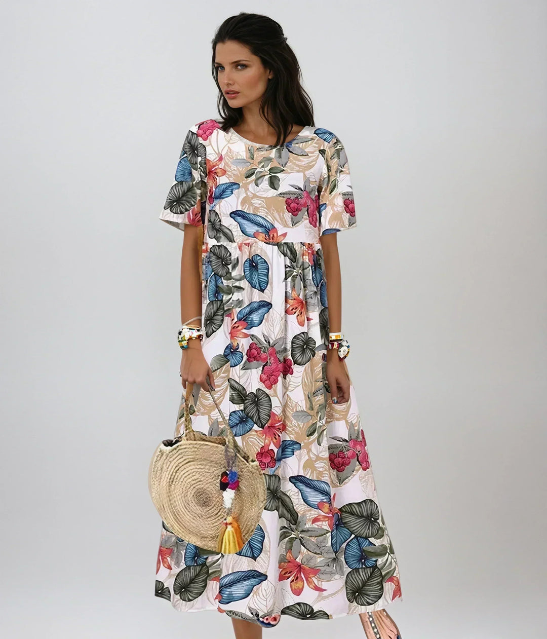 Lovi | Elegante abito estivo floreale