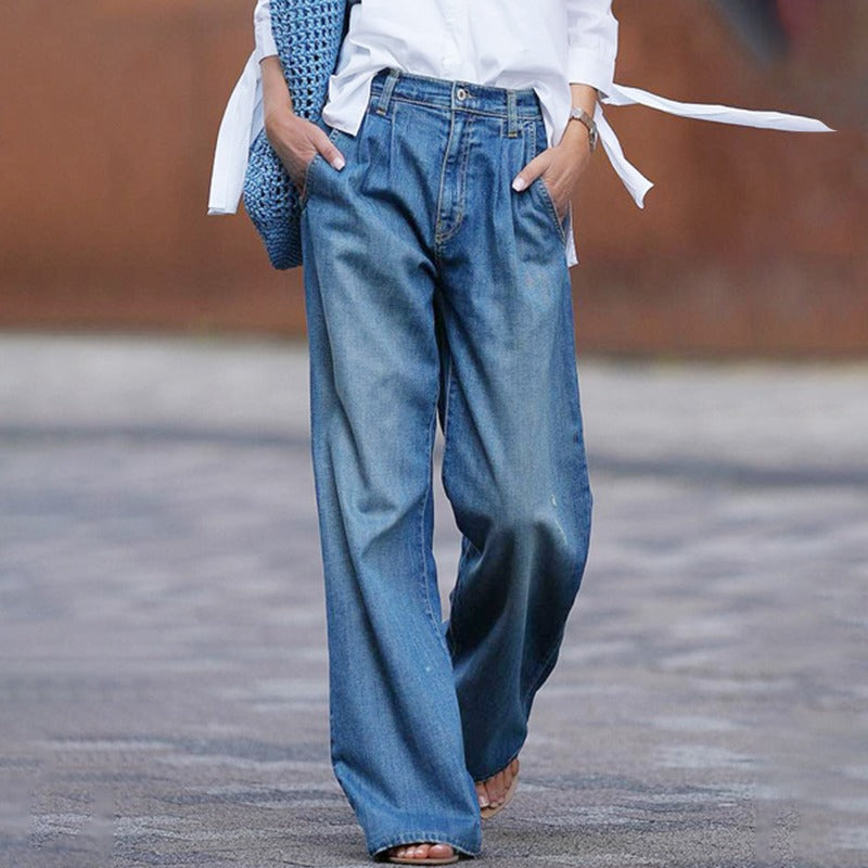 Braelyn™ - Vintage Wide-Leg Jeans