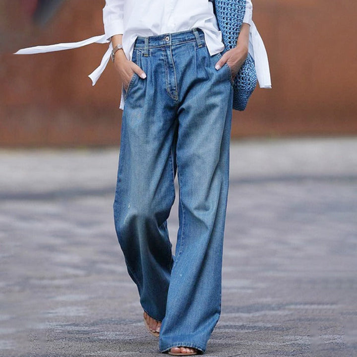 Braelyn™ - Vintage Wide-Leg Jeans