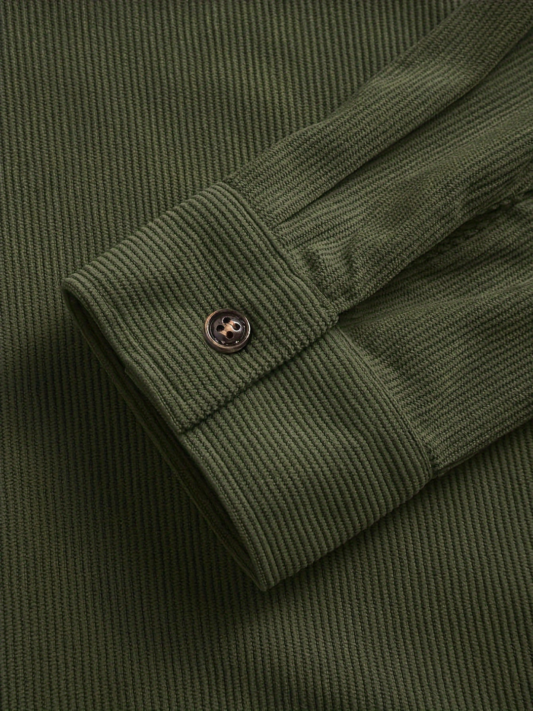 Bryce | Sobrecamisa de manga comprida para homem, com bolsos e botões