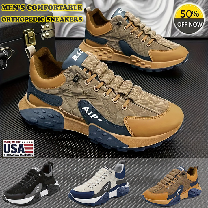 Giovanni - Zapatillas deportivas ortopédicas y cómodas para hombre