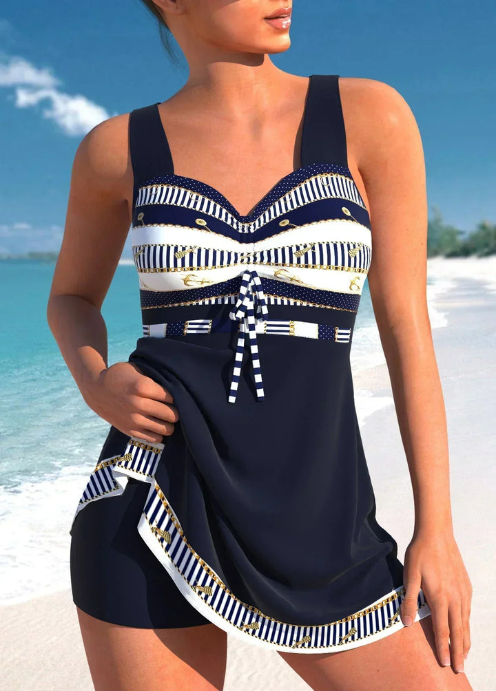 Veronica | Vestido de banho para mulher com cordão ajustável